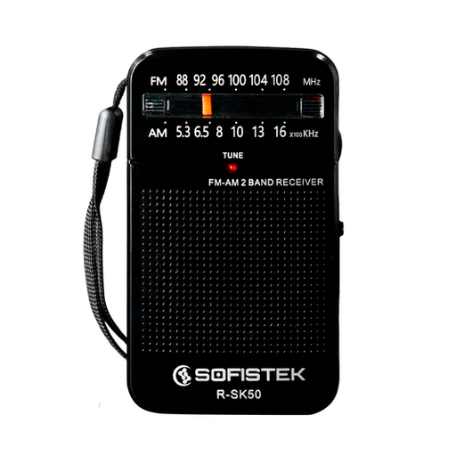 [ACCMOV] RADIO PORTATIL FM/AM 2 BANDAS SOFISTECK R-SK50