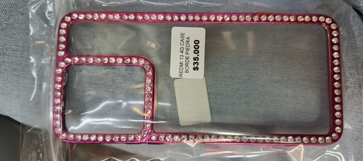 [ACCMOV] REDMI 13 4G CASE BORDE PIEDRA