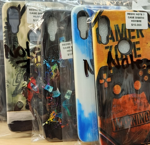 [ACCMOV] REDMI NOTE 7 CASE DISEÑO HOMBRE