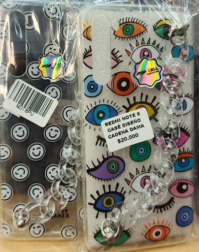 [ACCMOV] REDMI NOTE 8 CASÉ DISEÑO CADENA DAMA