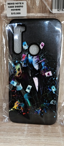 [ACCMOV] REDMI NOTE 8 CASE DISEÑO HOMBRE