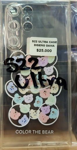 [ACCMOV] S22 ULTRA CASE DISEÑO DAMA