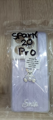 [ACCMOV] SPARK 20 PRO/HOT 40/40 PRO CASE OSO PULSERA