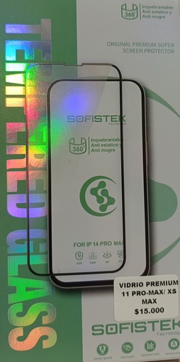 [ACCMOV] VIDRIO PREMIUM 11 PRO-MAX/ XS MAX