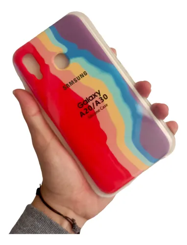 [ACCMOV] A20/A30 SILICONE CASE ARCOIRIS