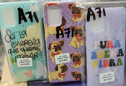 [ACCMOV] A71 CASE DISEÑO DAMA