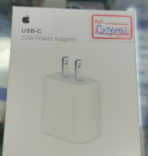 [ACCMOV] ADAPTADOR 20W  ORIGINAL USB-C APPLE