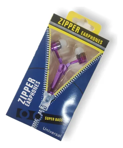 [ACCMOV] AUDÍFONOS CIERRE ZIPPER UNIVERSAL 3.5mm
