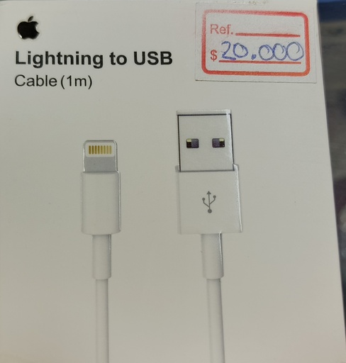 [ACCMOV] CABLE   USB LIGHTNING APPLE 1MM