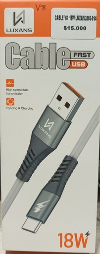 [ACCMOV] CABLE V8  18W LUXAN2403-014