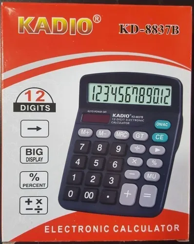 [ACCMOV] CALCULADORA KD-8837B