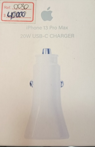 [ACCMOV] CARGADOR CARRO 20W USB-C CHARGER APPLE