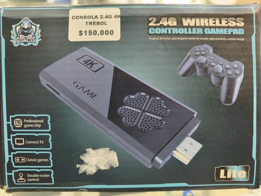 [ACCMOV] CONSOLA 2.4G 4K TRÉBOL