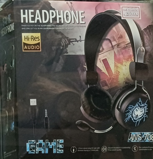 [ACCMOV] DIADEMA GAMER WS-708