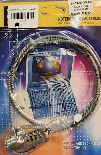 [ACCMOV] GUAYA CON CABLE 10219