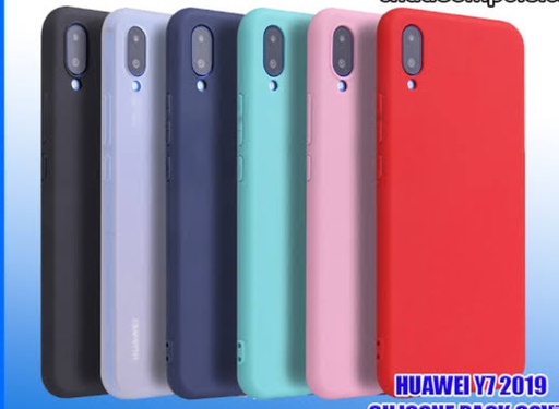 [ACCMOV] HUAWEI Y7 2019 SILICON CASE UNICOLOR