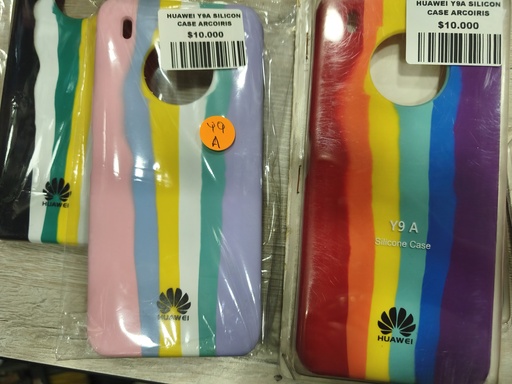 [ACCMOV] HUAWEI Y9A SILICON CASE ARCOIRIS